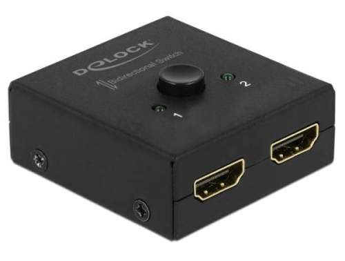 Delock HDMI 2 1 obousměrný Switch 4K 60 Hz kompaktní