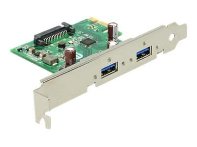 Delock PCI Express card &amp;gt; 2 x USB 3.0 - USB adaptér - PCIe 2.0 - USB 3.0 x 2 (3650358-21)