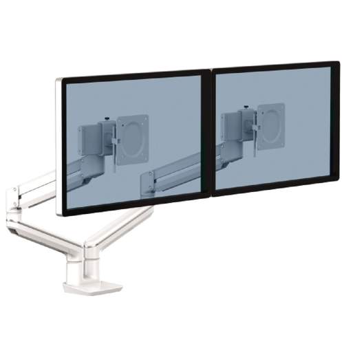 Fellowes Stolní držák pro 2 LCD monitory Tallo bílý