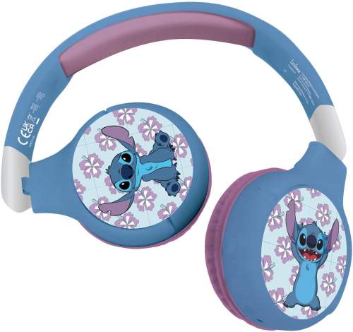 Lexibook Skládací bezdrátová sluchátka Disney Stitch