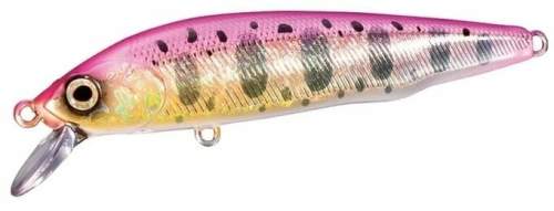 Shimano Wobler Cardiff Flügel Flat Floating 7cm Barva: Pink Yamame