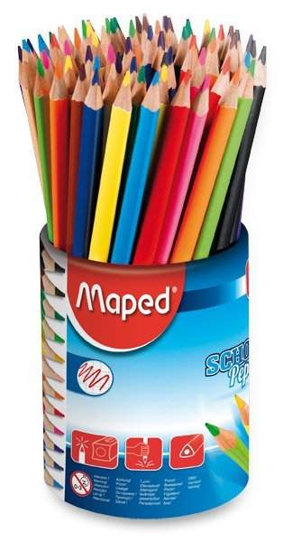Maped Pastelky Color‚Peps 72 kusů (6 x 12 barev) v dóze