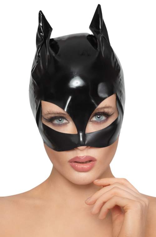 Black Level Lakovaná maska s kočičíma ušima