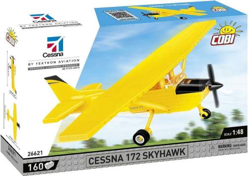 Cobi Cessna 172 Skyhawk-yellow 1:48 160 k