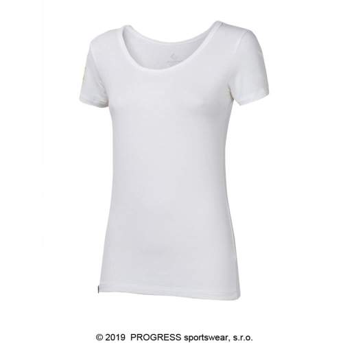 PROGRESS ORIGINAL BAMBOO ladies T-shirt XL bílá