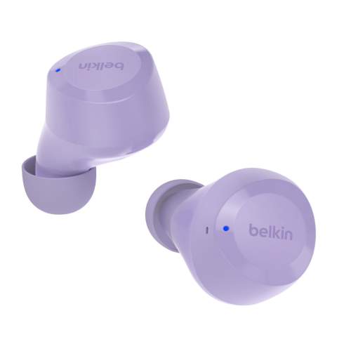 Belkin SOUNDFORM BoltTrue Wireless Earbuds fialová