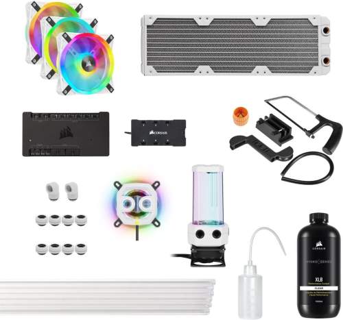 Corsair Hydro X Series iCUE XH305i RGB PRO WHITE Custom Cooling Kit