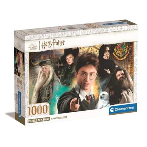 CLEMENTONI Puzzle Harry Potter: Učitelé 1000 dílků