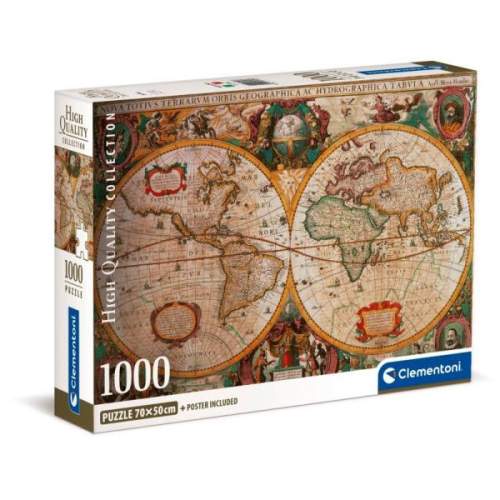 Clementoni Puzzle 1000 dílků Mapa starověkého světa