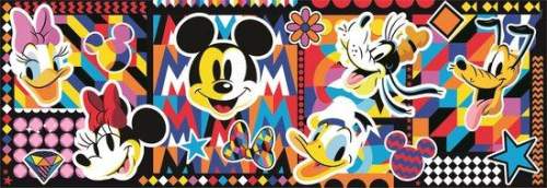 CLEMENTONI Panoramatické puzzle Disney klasika 1000 dílků