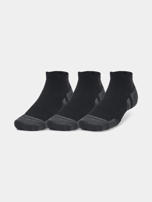 Under Armour Unisex ponožky Performance Tech 3pk Low black L Černá