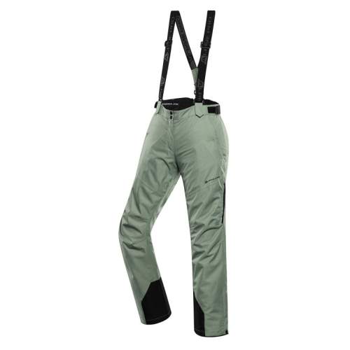 ALPINE PRO Dámské lyžařské kalhoty s membránou ptx OSAGA Zelená M