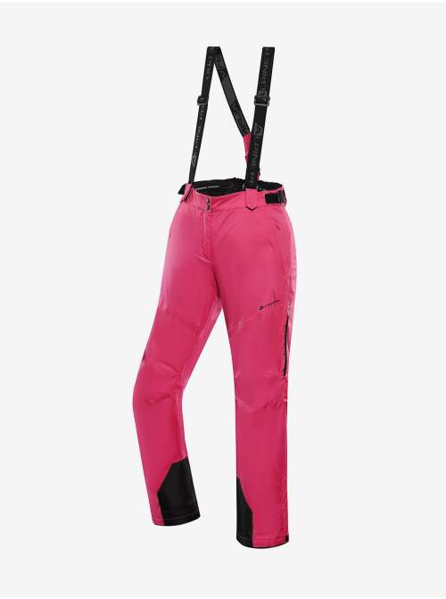 ALPINE PRO Dámské lyžařské kalhoty s membránou ptx OSAGA Růžová XS