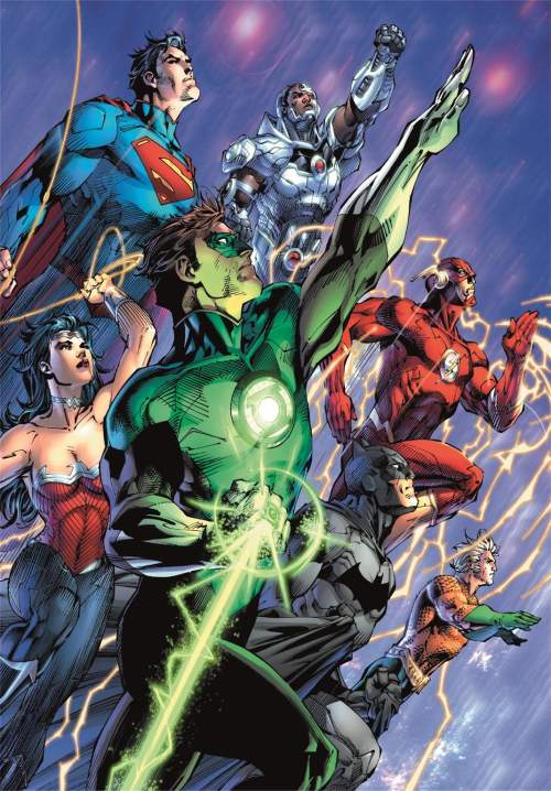 CLEMENTONI Puzzle DC Comics: Liga Spravedlnosti 500 dílků