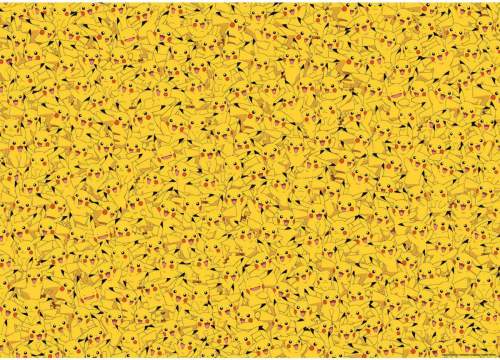 Ravensburger Challenge Puzzle: Pokémon Pikachu 1000 dílků