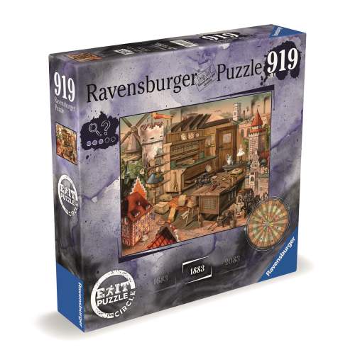 RAVENSBURGER Únikové EXIT puzzle Kruh: Anno 2083 919 dílků