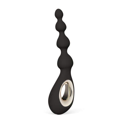 LELO Soraya Beads Black anální vibrační kuličky
