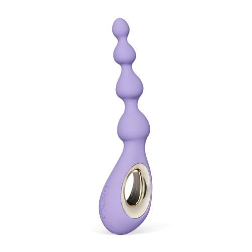 LELO Soraya Beads Violet Dusk anální vibrační kuličky