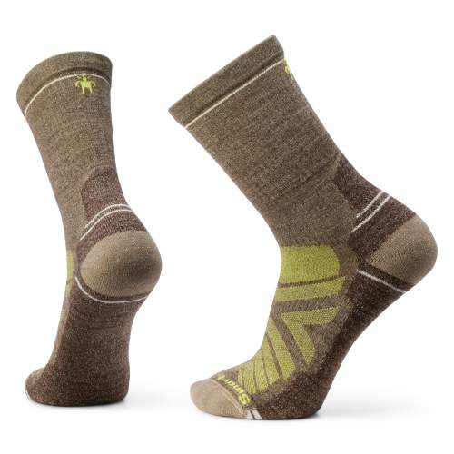 Smartwool HIKE LIGHT CUSHION CREW military olive-fossil XL