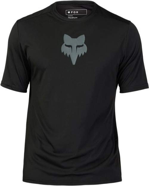 FOX Ranger Lab Head Short Sleeve Jersey Dres Black M