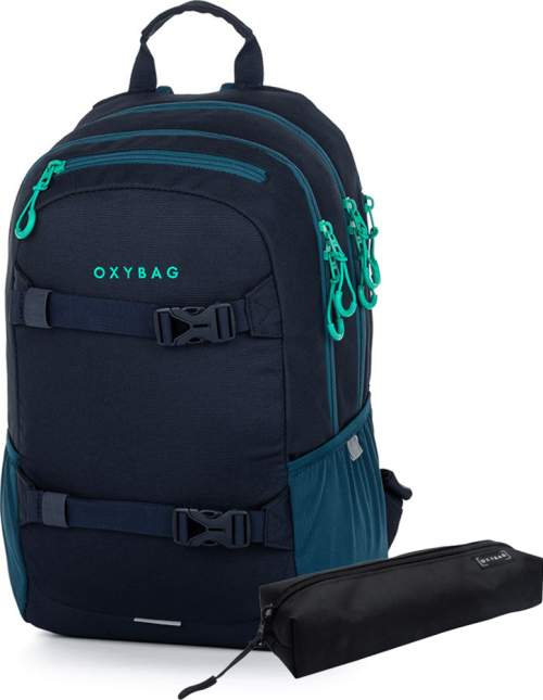 Oxybag Studentský batoh + etue OXY Sport Modrý