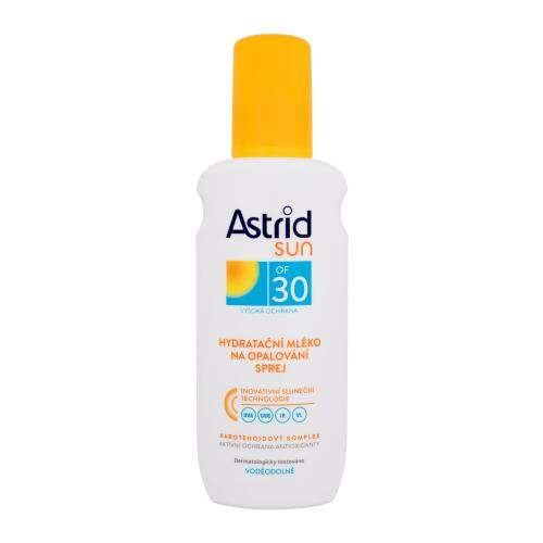 Astrid Sun Moisturizing Suncare Milk Spray SPF30 unisex voděodolné hydratační mléko na opalování ve spreji 200 ml