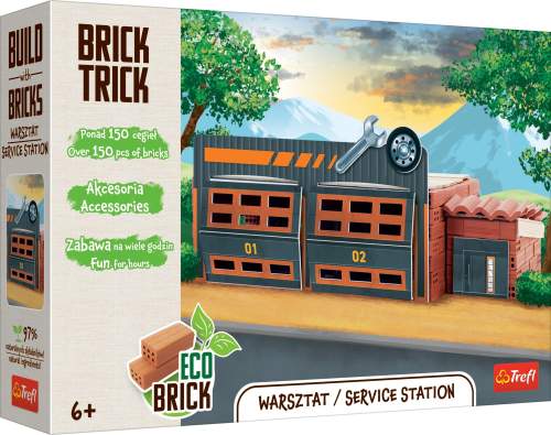 Trefl Brick Trick - Servisní stanice_L