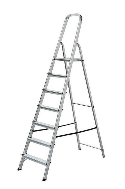 ELKOP schůdky ALW 507 hliníkové jednostranné nosnost 150kg