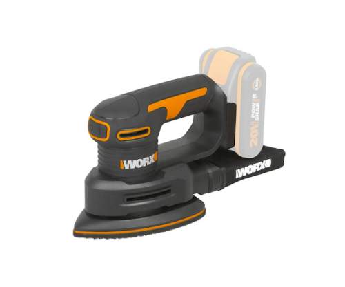 WORX Orange 45908229 WX822.9 - Aku vibrační bruska 20V - bez akumulátoru - Powershare