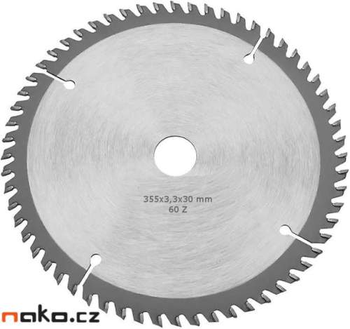 Proma Pilový kotouč - 355x3,3x30/16,18,20,25 - 60 zubů - střídavý šikmý