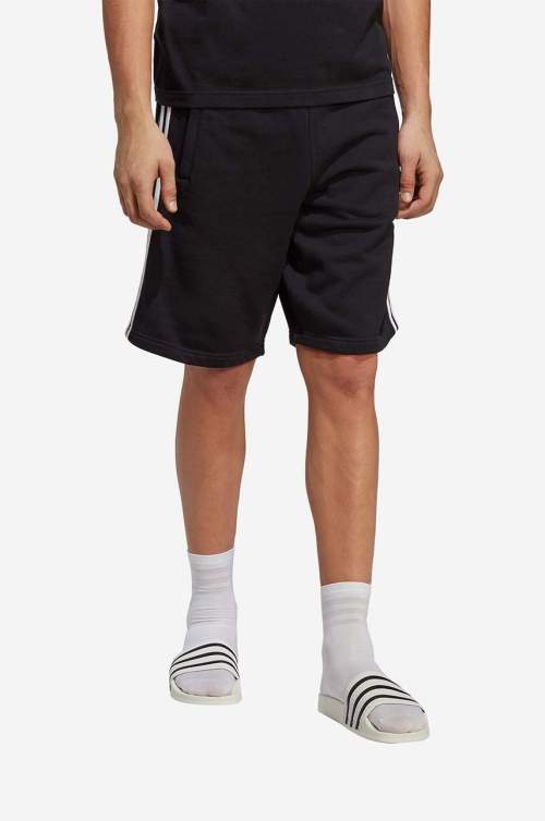 adidas  Bavlněné šortky Originals černá barva, IA6351-black