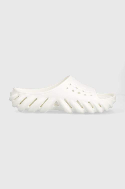 Crocs Pantofle Echo Slide bílá barva, 208170
