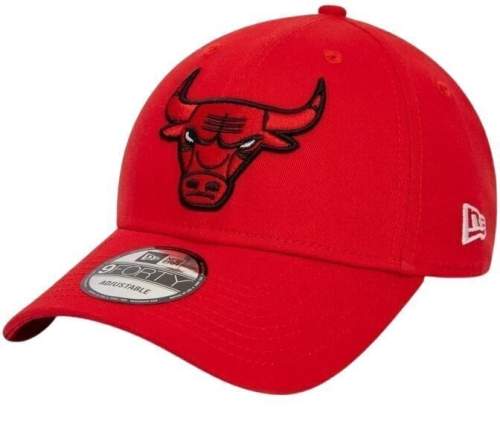 New Era Chicago Bulls NBA Side Patch Red 9FORTY Adjustable Cap