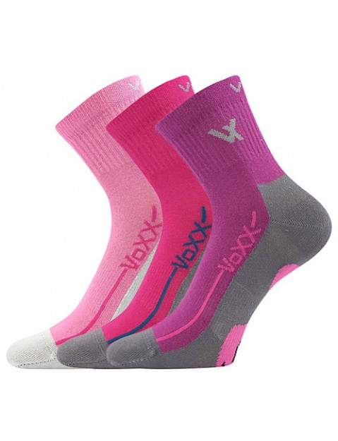 VoXX Dětské ponožky BAREFOOTIK mix růžová 20-24