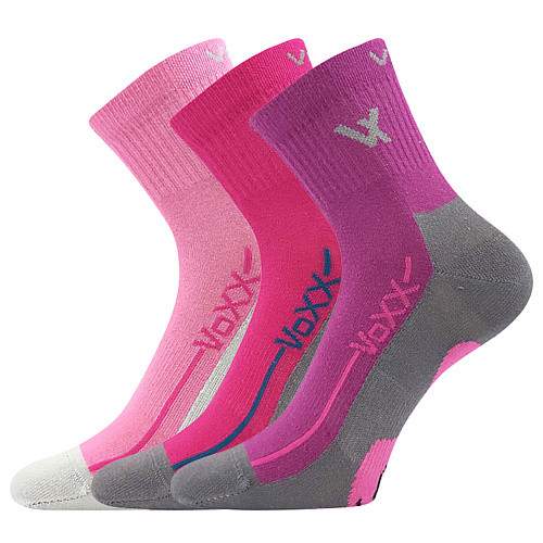 VoXX Dětské ponožky BAREFOOTIK mix růžová 25–29