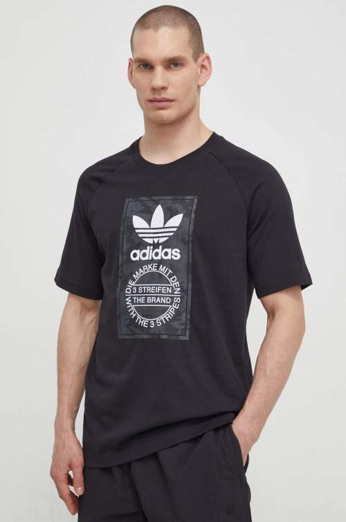 Adidas Originals černá barva, s potiskem, IS0236