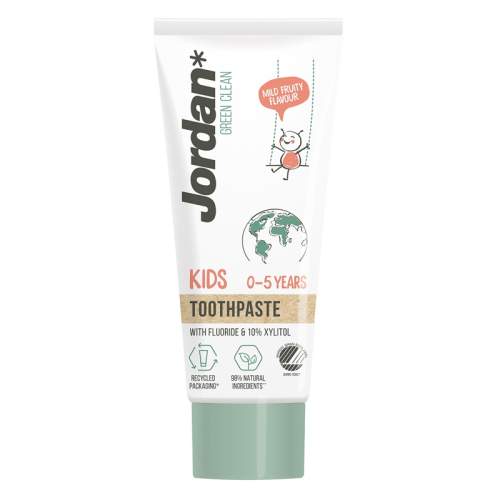 Jordan Green Clean Kids dětská zubní pasta, 50 ml