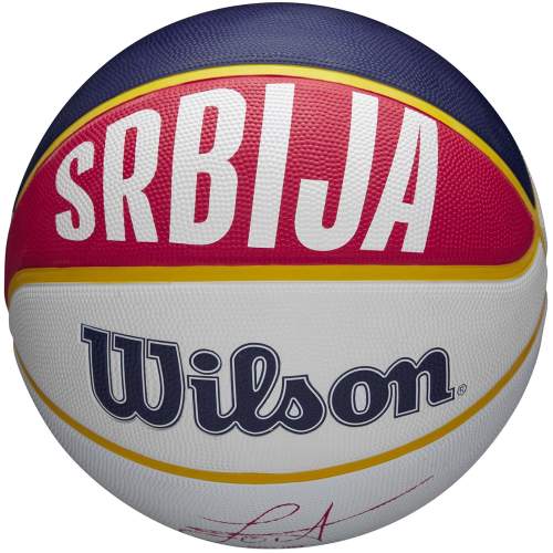 Wilson NBA Player Local Nikola Jokic Size 7 - Unisex - Míč Wilson - Modré - WZ4006701XB7 - Velikost: 7
