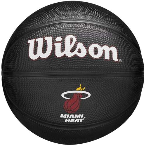 Wilson NBA Team Tribute Mini Miami Heat Size 3 - Unisex - Míč Wilson - Černé - WZ4017607XB3 - Velikost: 3