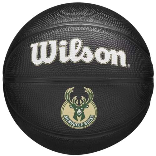 Wilson NBA Team Tribute Mini Milwaukee Bucks Size 3 - Unisex - Míč Wilson - Černé - WZ4017606XB3 - Velikost: 3
