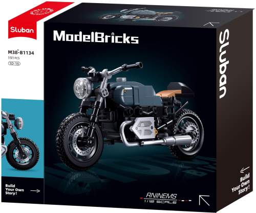 Sluban Model Bricks M38-B1134 Motorka Latte