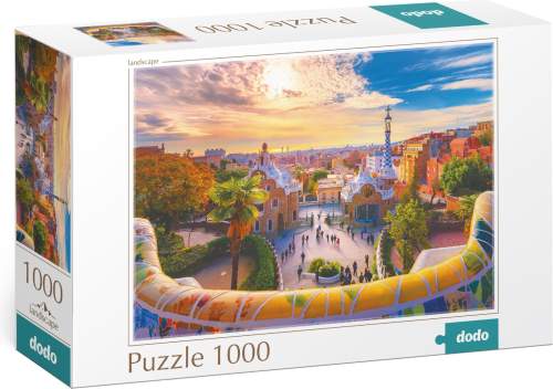 DODO Puzzle Park Güell v Barceloně 1000 dílků