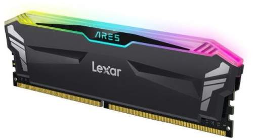 Lexar ARES DDR4 32GB (kit 2x16GB) UDIMM 3600MHz CL18 XMP 2.0 &amp; AMD Ryzen - RGB, Heatsink, černá (LD4BU016G-R3600GDLA)