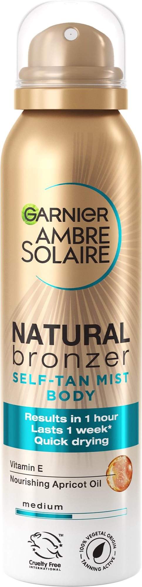 Garnier Ambre Solaire Natural Bronzer samoopalovací přípravek 150 ml medium unisex