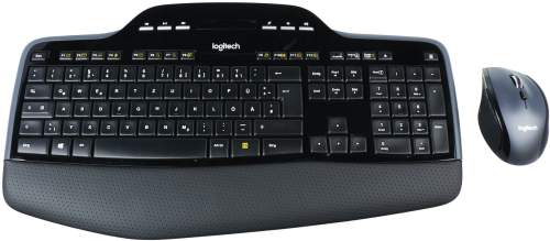 Logitech Sada klávesnice a myše MK710 Wireless Desktop černá