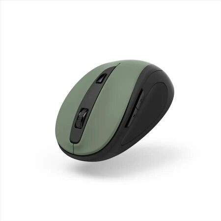 Hama bezdrátová optická myš MW-400 V2, ergonomická, zelená/černá 173030