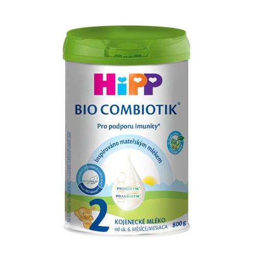 Hipp 2 Combiotik Kojenecké Mléko Bio 800g