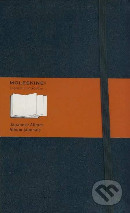 Moleskine Japanese Album - tvrdé desky L, černý