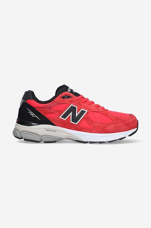New Balance Sneakers boty M990PL3 červená barva, M990PL3-PL3