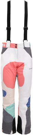 Alpine Pro kalhoty dámské dlouhé JACOBA barevné XL, Bílá